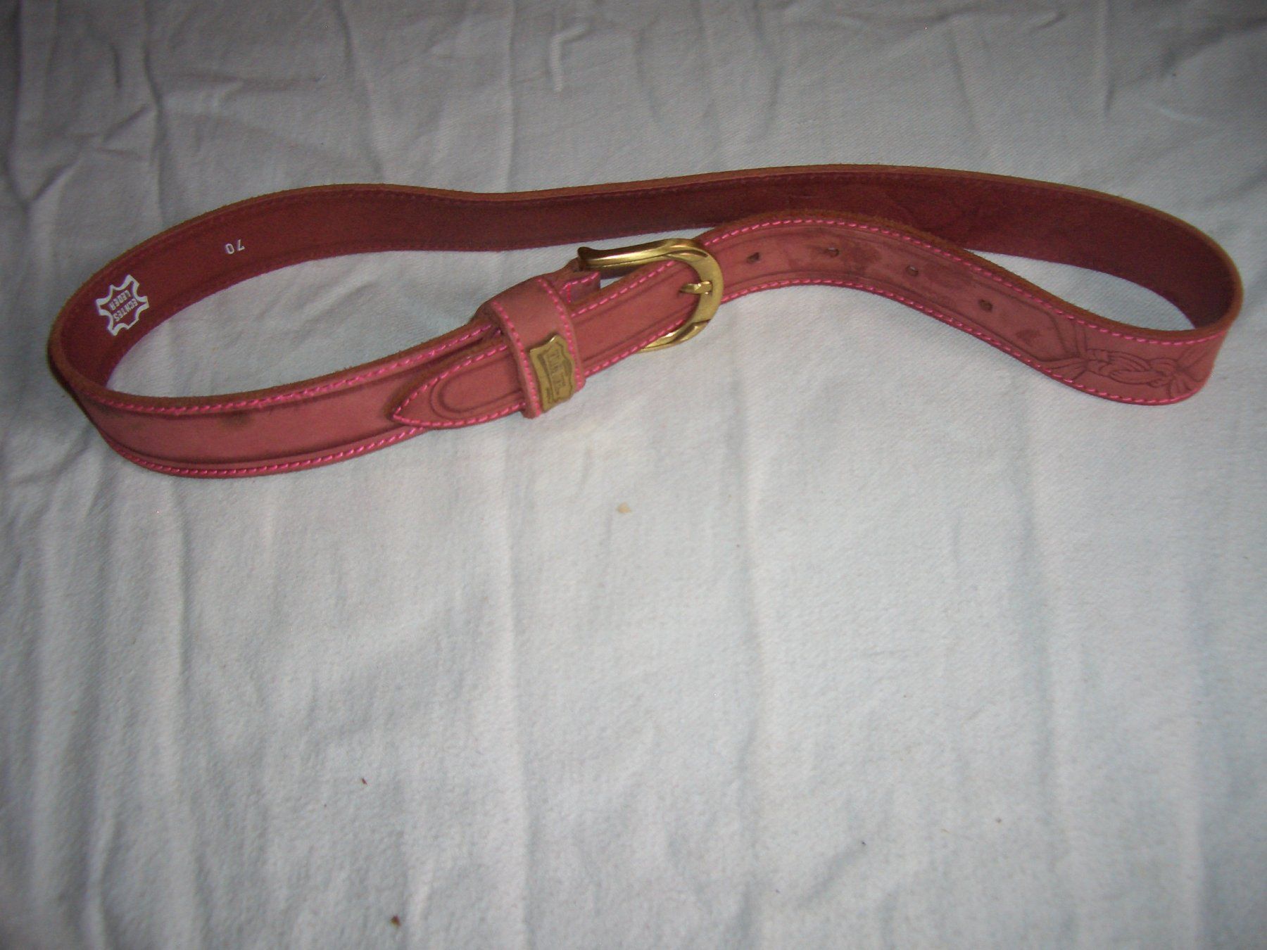 Altro per bambini: Ledergürtel  pink Grösse 70 – Nuovo (secondo la descrizione) da Präz venduto da Eroberto