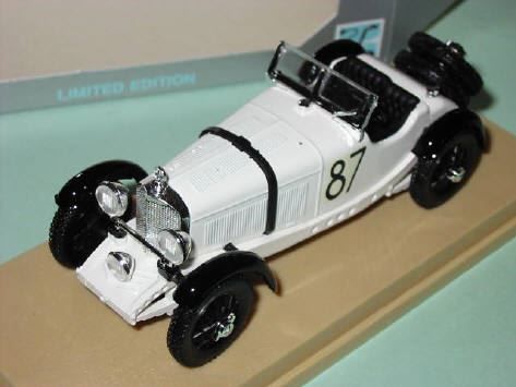 Mercedes SSKL Mille Miglia 1931 - die cast - modèle de collection - CMC M-087