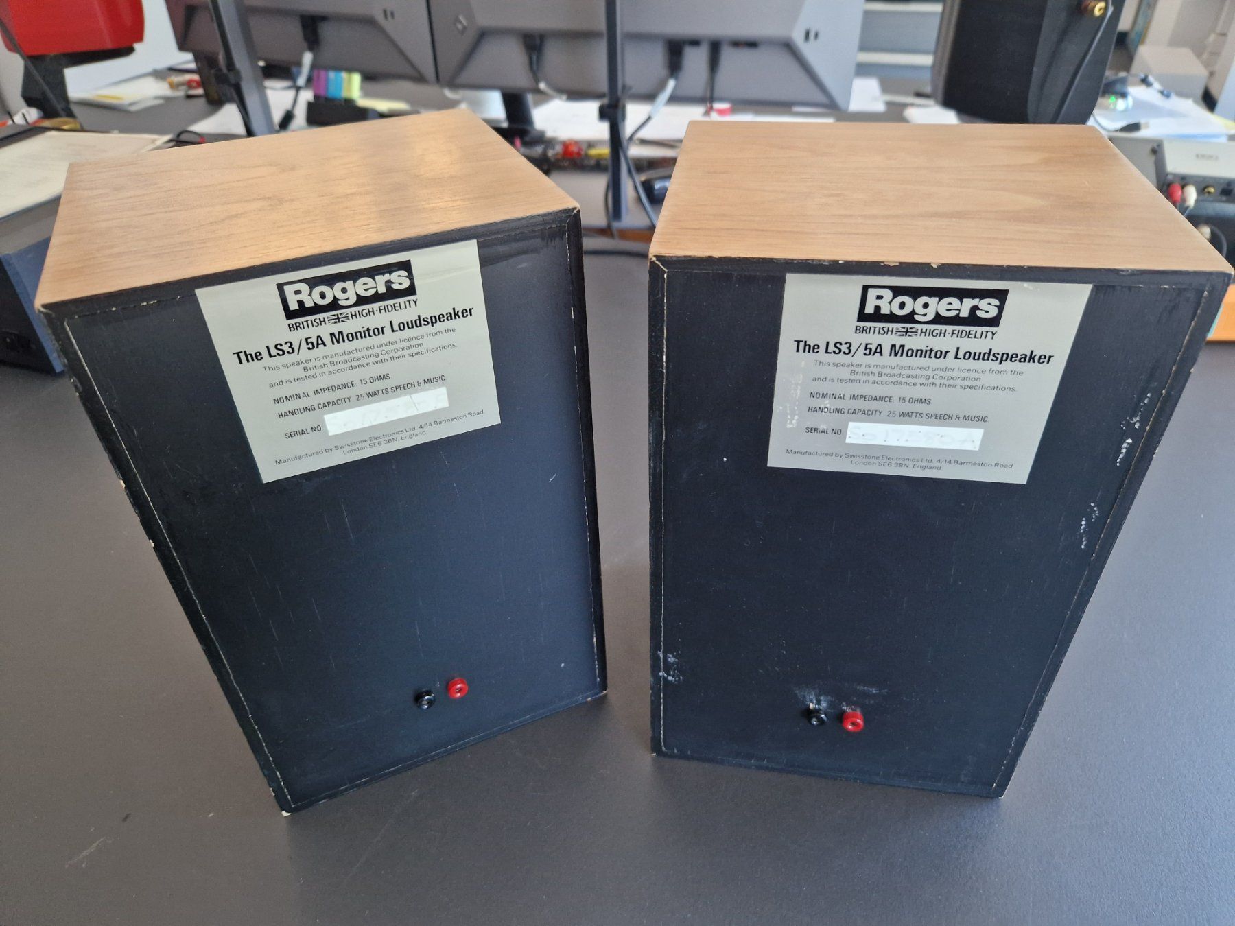 Casse acustiche: Originale Rogers LS 3/5a 15 Ohm 1982 – Usato da Zürich venduto da Thornhd 3