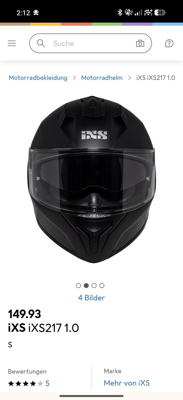 Helme & Visiere: Motorrad Helm – Gebraucht aus Sulgen von 34j_p6s2 2