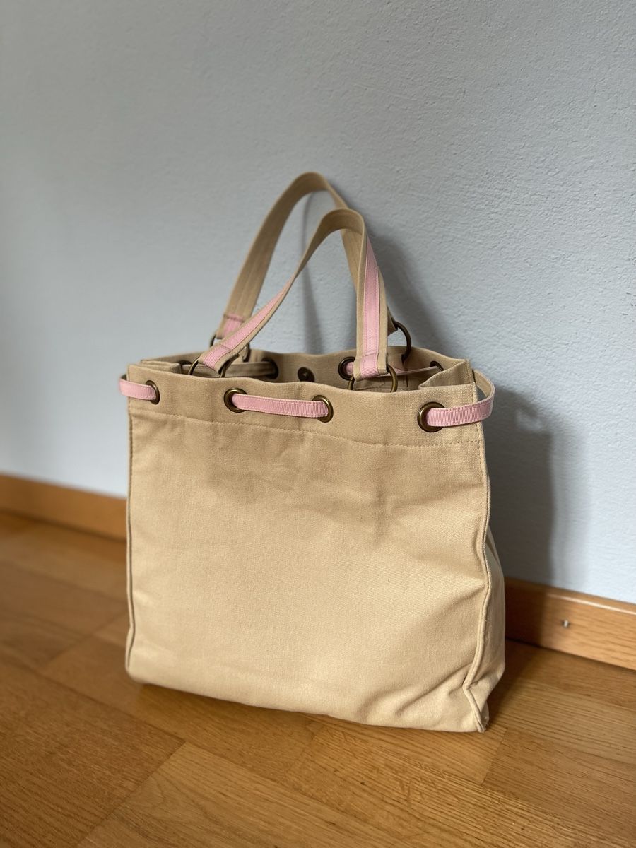 Saint Laurent Taschen: Yves Saint Laurent Canvas Tote Bag – Gebraucht aus Winterthur von  1