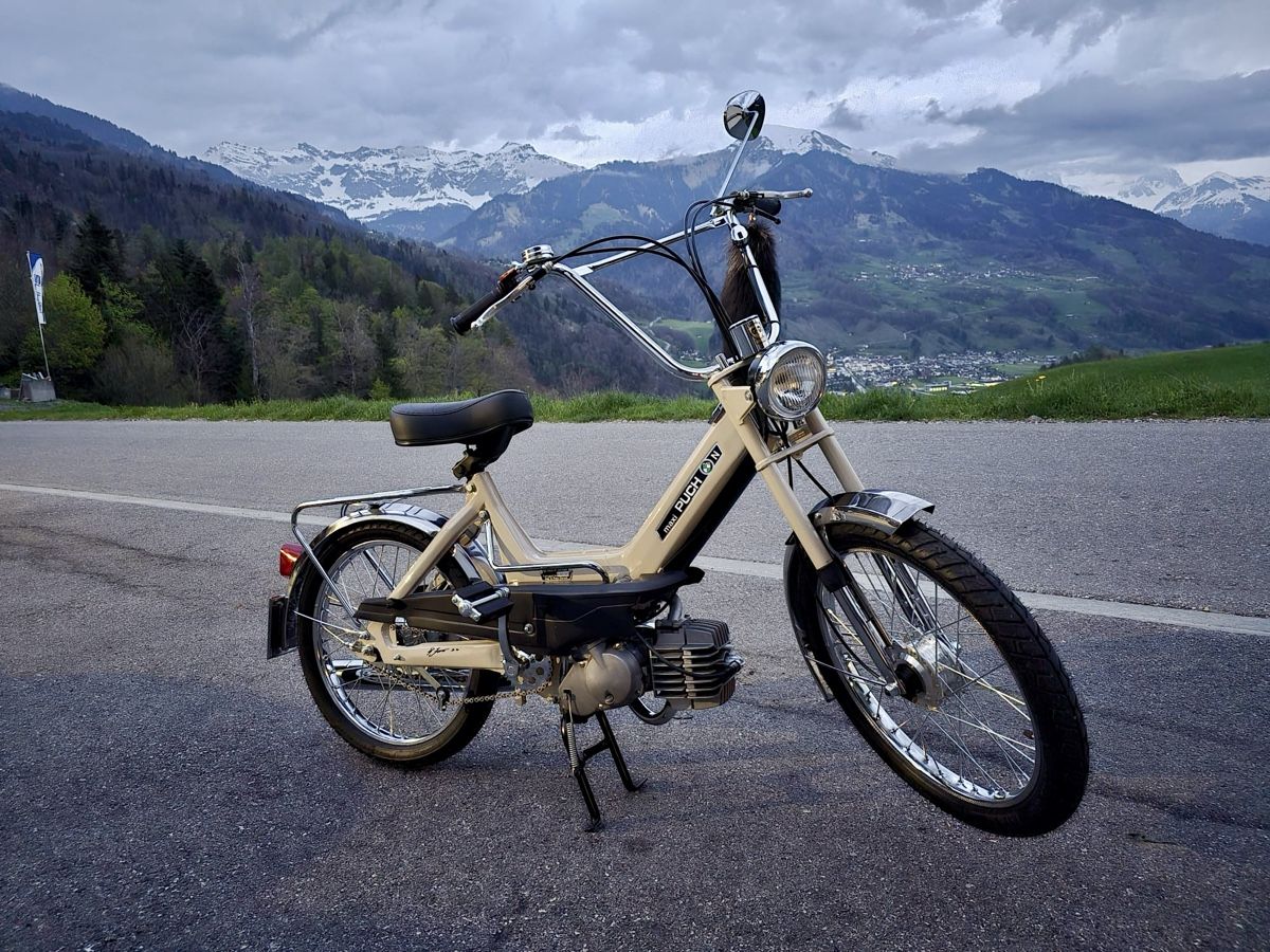 Puch Mofas: Neu restauriertes Puch Maxi N - Töffli - Moped - Mofa – Neu (gemäss Beschreibung) aus Buchs SG von RedBullAirRace