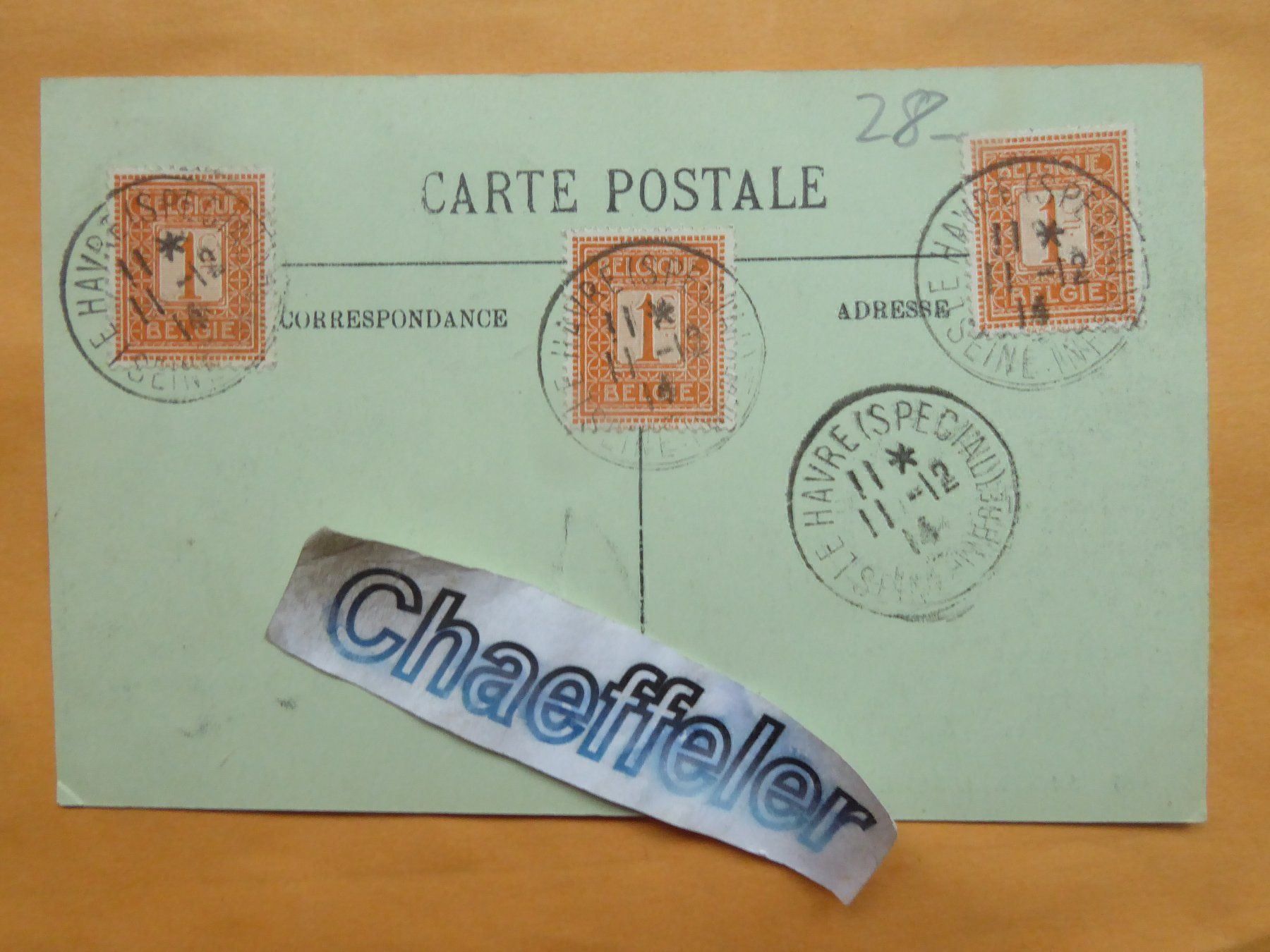 Cartes postales: 1914 625 Saint-Adresse. - Les Villas - LL. – D'occasion à Zürich par Chaeffeler 1