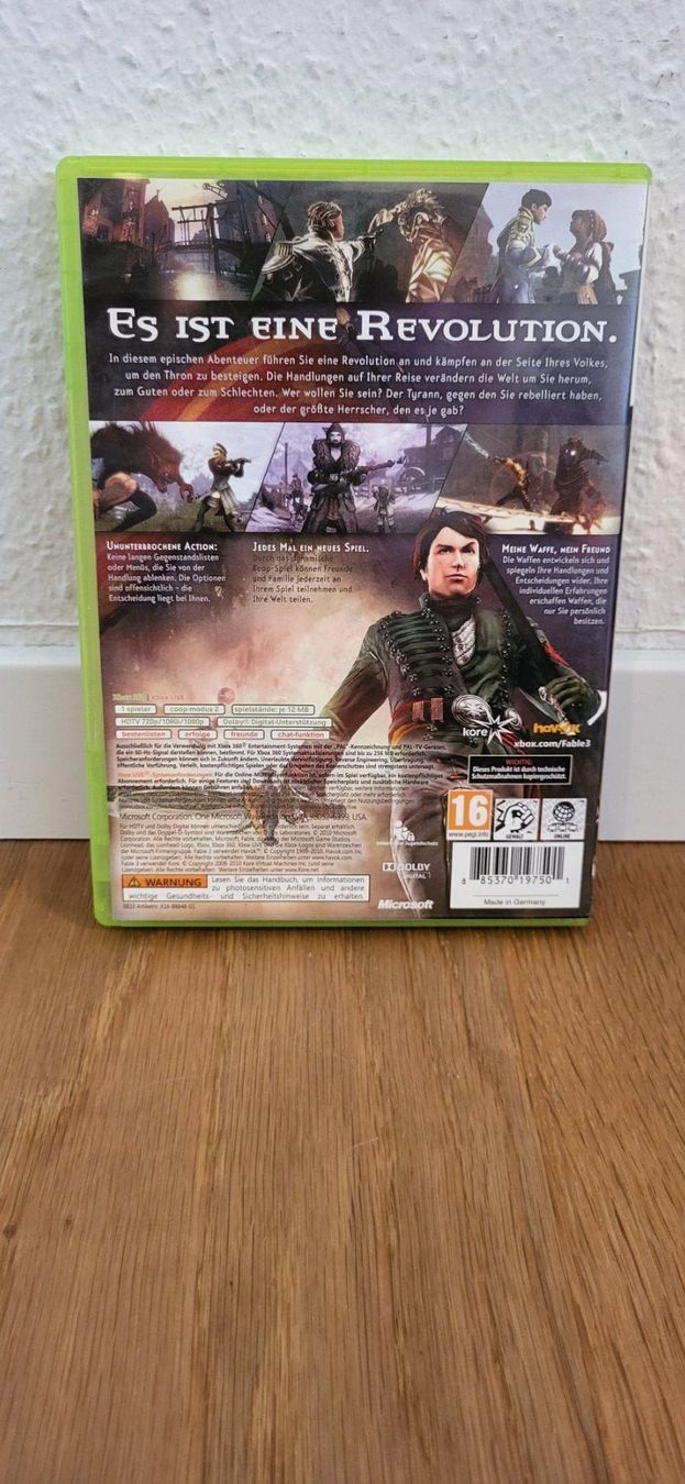 Microsoft Giochi: Xbox 360 - Fable 3 – Usato da Münsingen venduto da DigitaleSpielecke 1