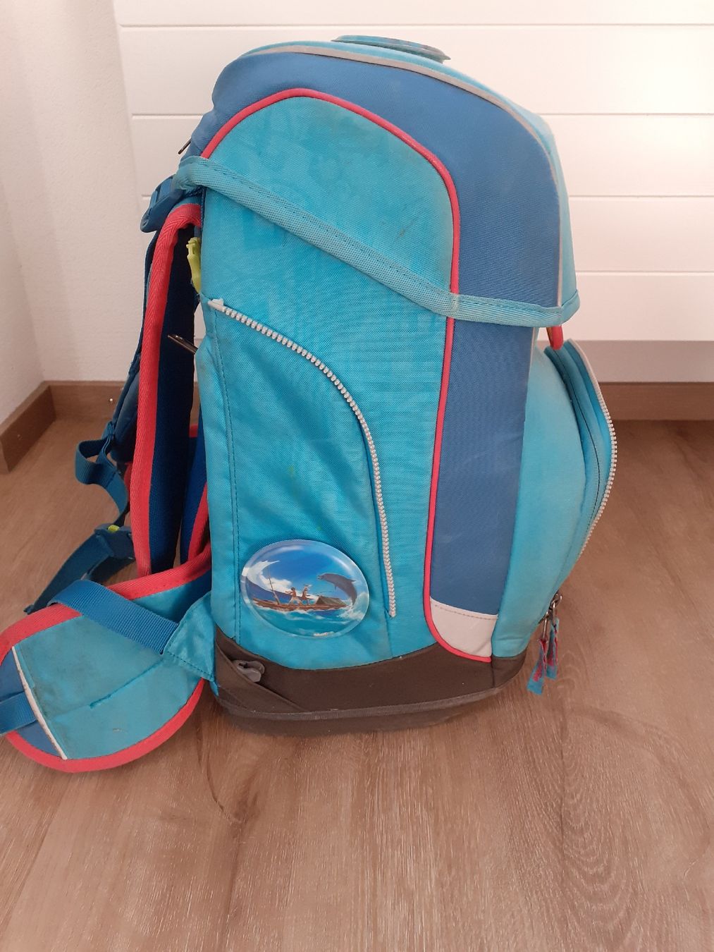 Ergobag Borse & Zaini: Ergobag Schulthek set mit Etuis und Regenschutz – Usato da Chur venduto da Knuffer 5