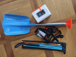Mammut Barryfox LVS + Lawinenschaufel + Sonde