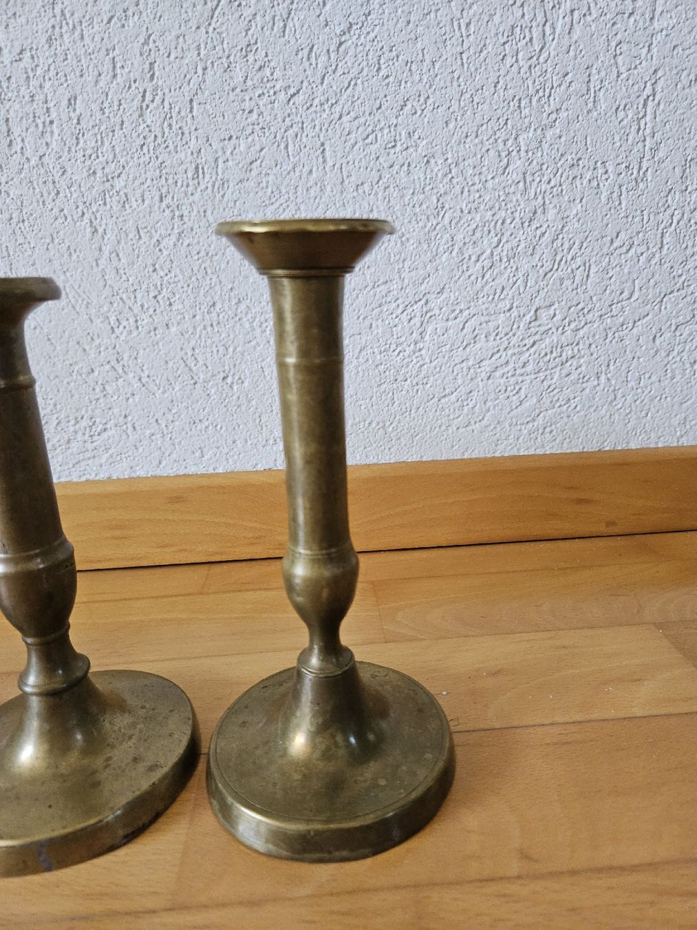Portacandele: Kerzenständer Set, Vintage Messing, 4 Stück – Usato da Urdorf venduto da Colina 6