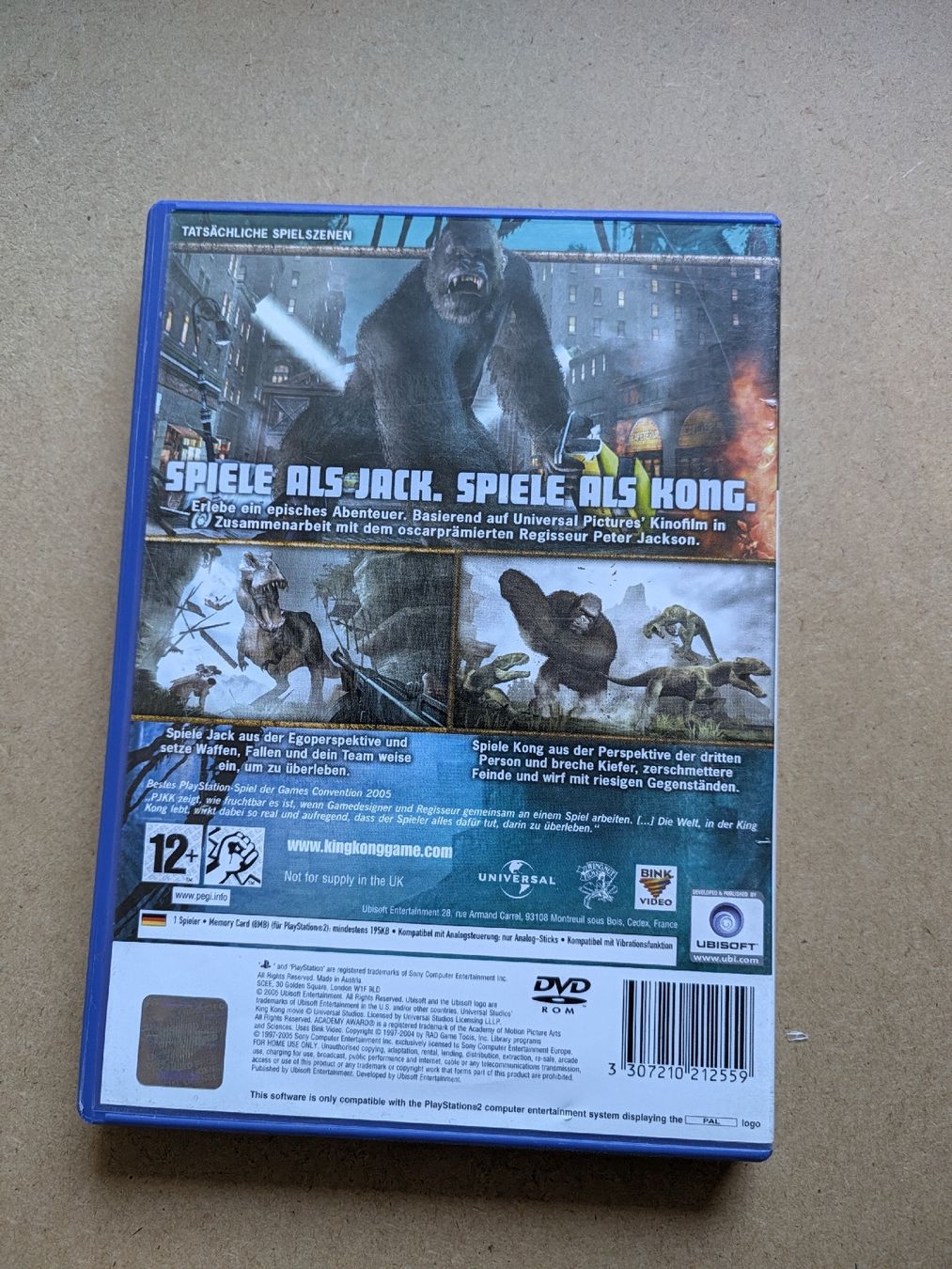 Jeux: Peter Jackson's King Kong PS2  – D'occasion à Chur par FreakofRarity 1