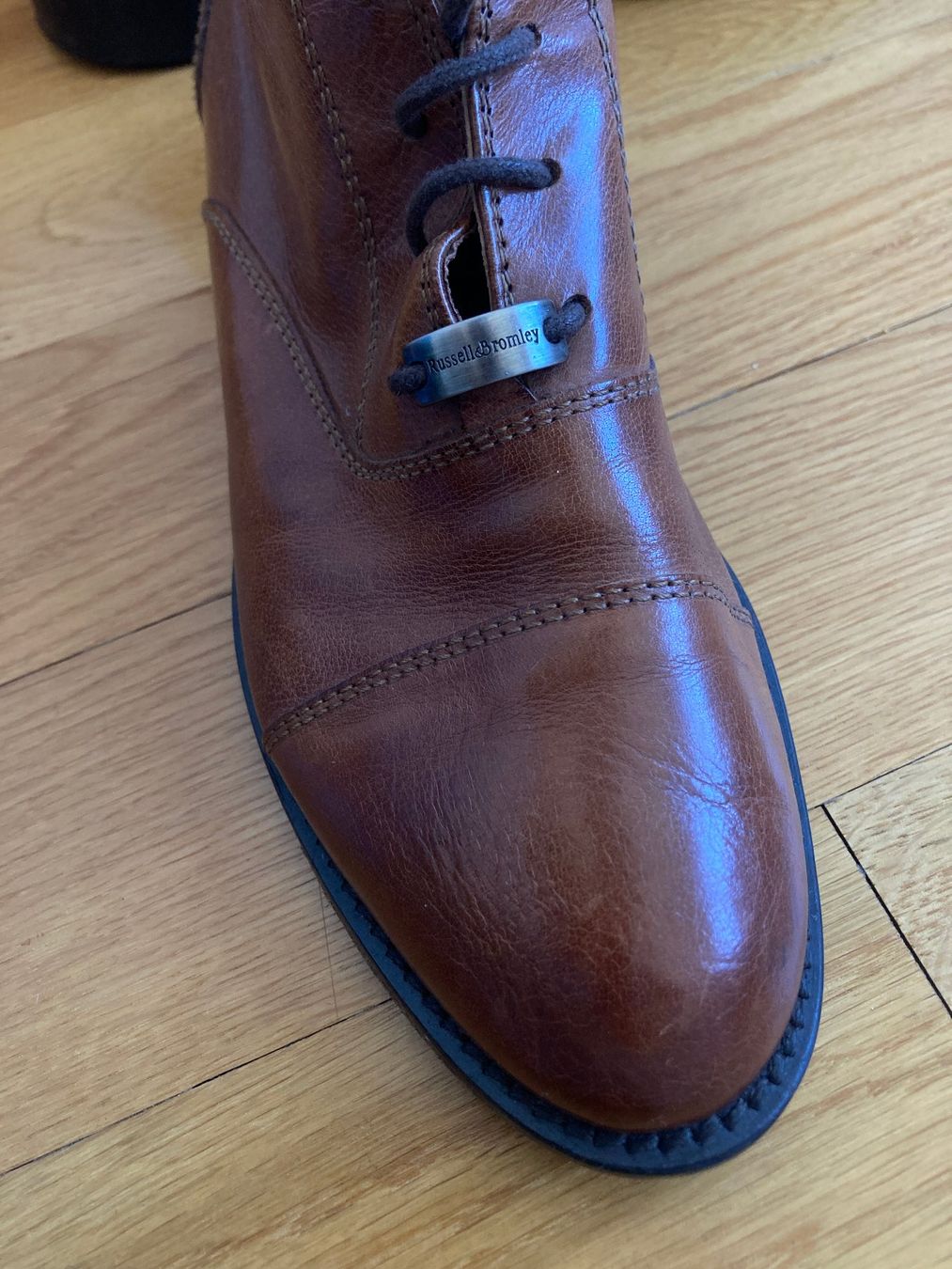 Scarpe da uomo: Bottines en cuir anglaises – Usato da Genève venduto da cricri159 1