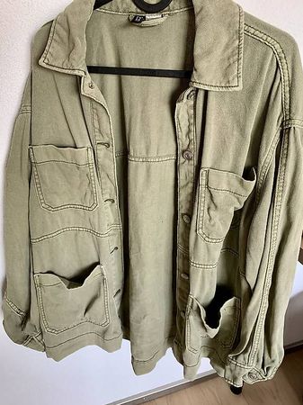 Veste H&M kaki clair femme XS