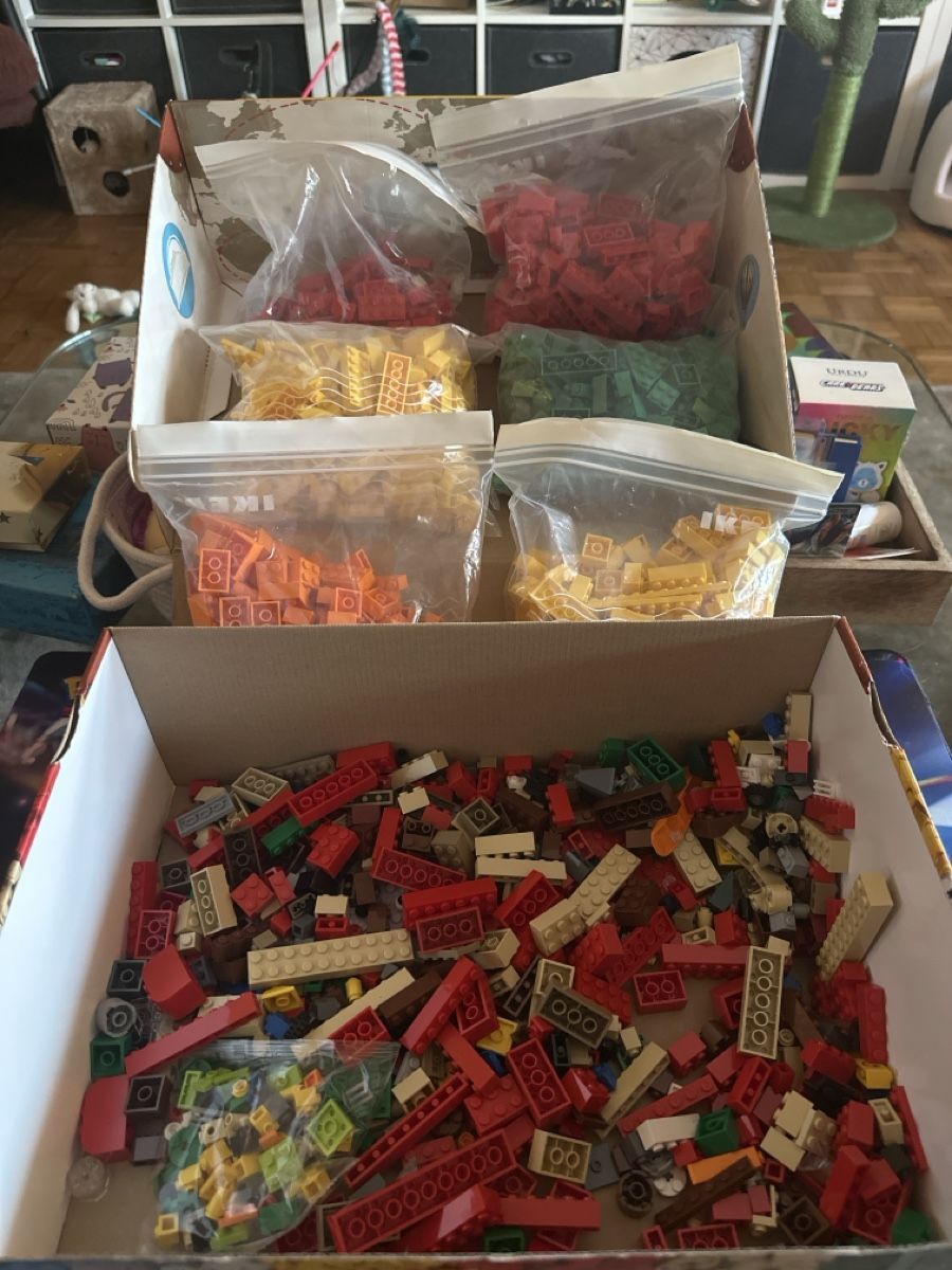 Lego Kit di costruzioni: Lego Kiste voll mit Lego – Usato da Muttenz venduto da SarahLisa01 5