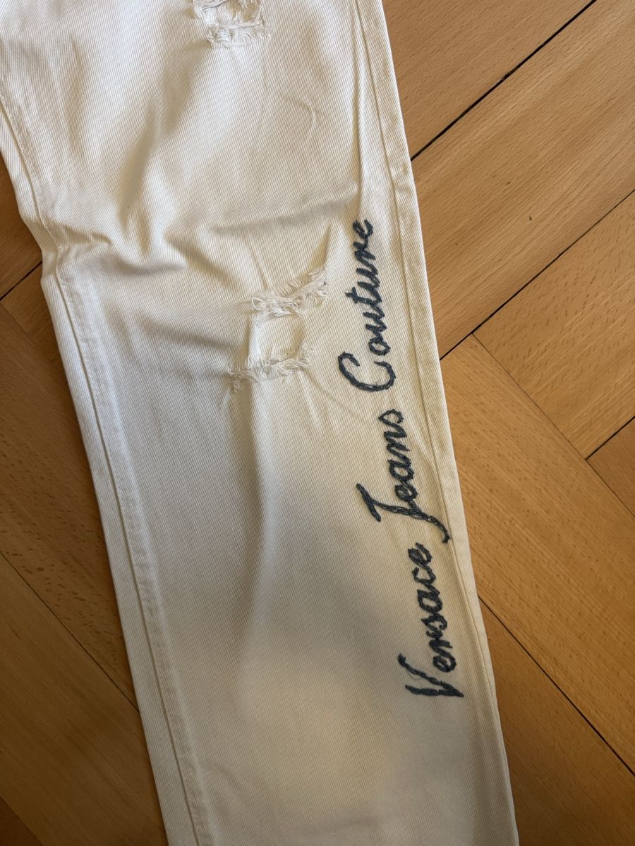 Versace Jeans: Jeans Versace Jeans Couture weiss – Usato da Bern venduto da Mancini 2