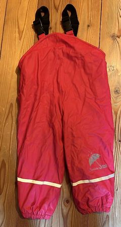 gefütterte Regenhose, für etwas ins Kinderkässeli