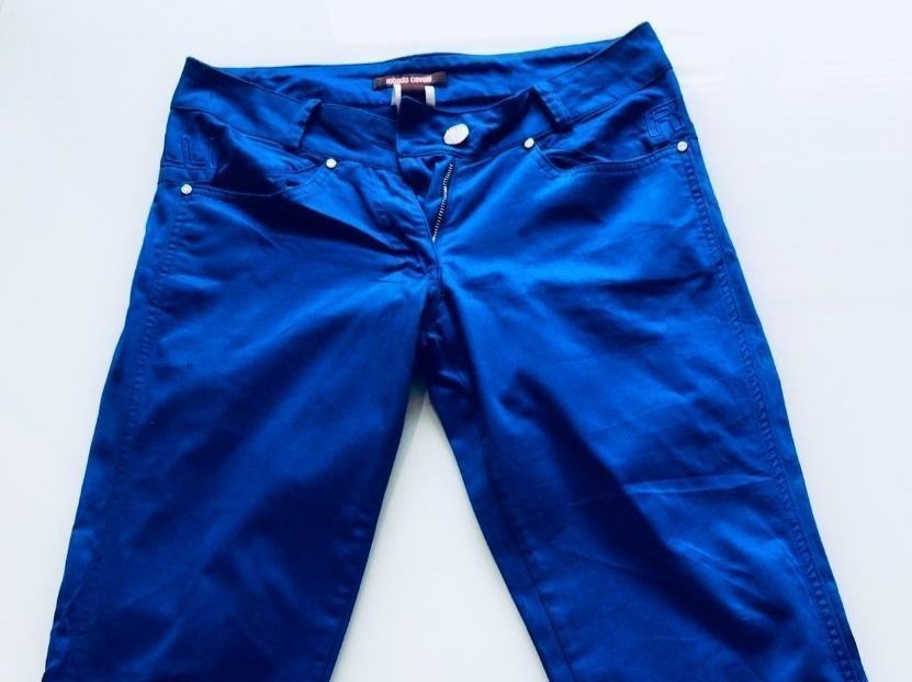 Roberto Cavalli Jeans: Roberto Cavalli Jeans Blau Capri-hose – Nuovo (secondo la descrizione) da Adliswil venduto da Jessik0 3