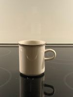 Tasse Porzellan beige Arabia Finnland 80er Jahre