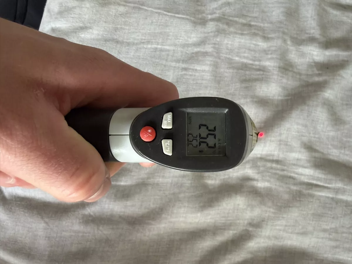 Messen: Laser Temp. Messgerät  – Gebraucht aus Wiesendangen von Nick.G