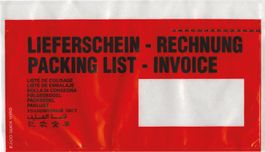 ELCO Quick Vitro Dokumententaschen Lieferschein/Rechnung