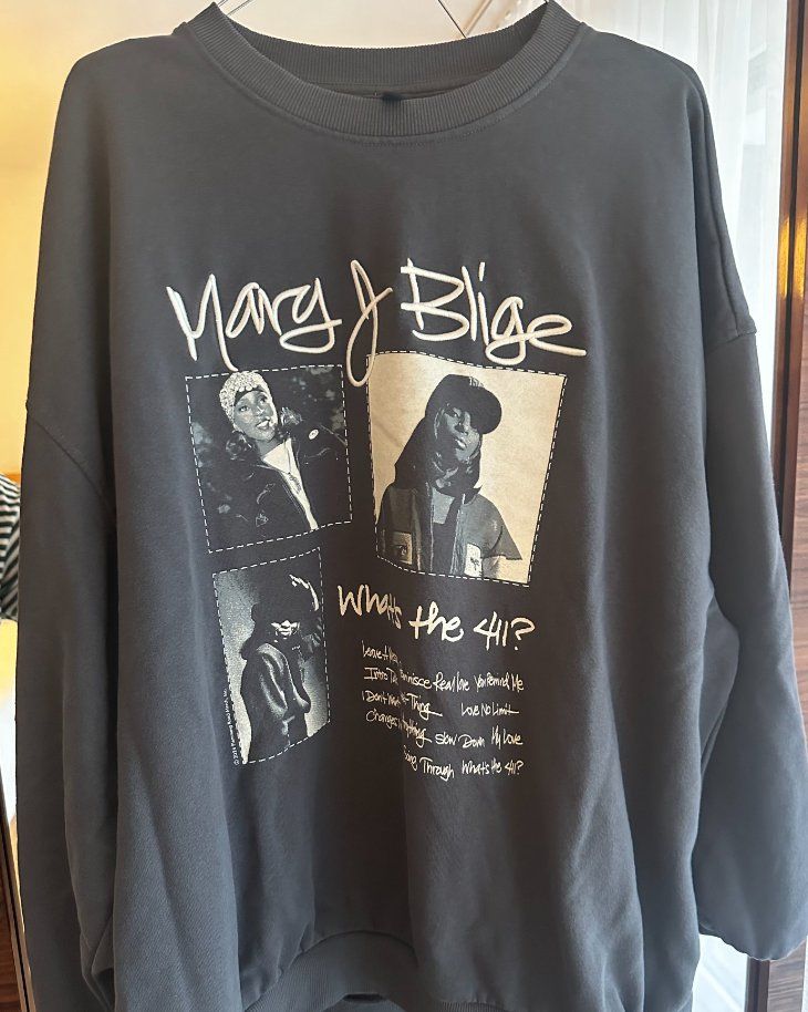 H&M Maglioni & Felpe: Sweater Pullover Mary J Blige XL – Usato da Triengen venduto da Meetmeatthebodega