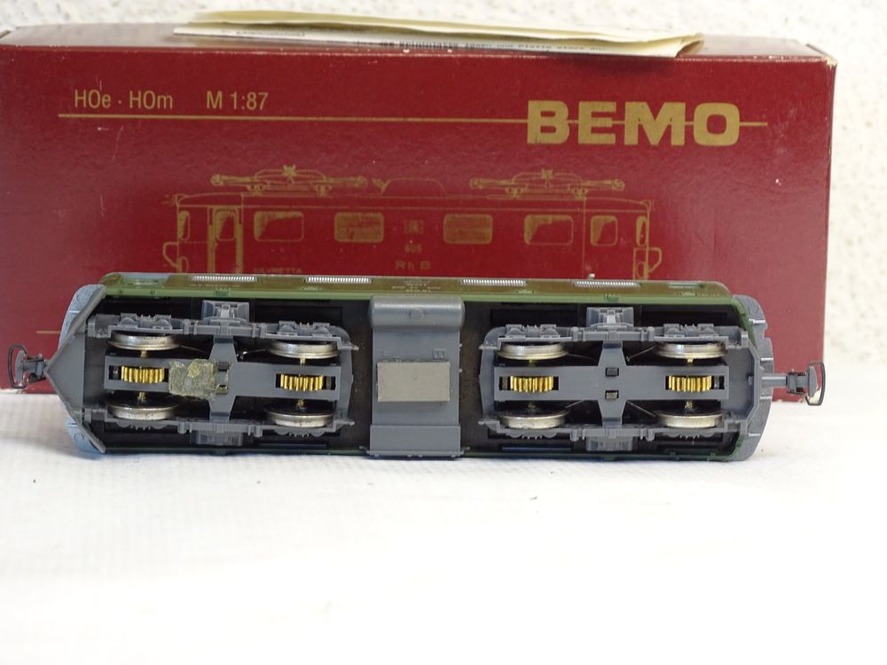 Bemo Modelleisenbahnen: Bemo 1250 121 RhB Elektrolok Ge4/4 Albula 601, H0m, OVP – Gebraucht aus Wohlen AG von Ex-Naruemon1964 2