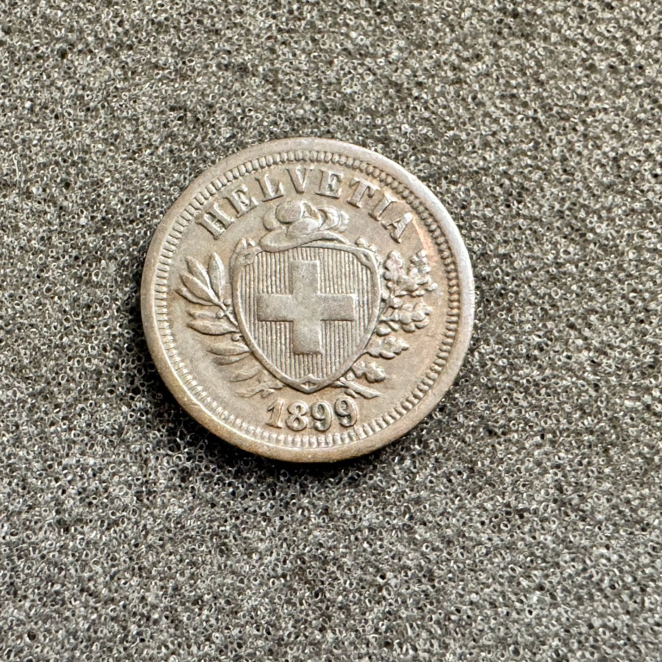 Tutti le monete: 1 Rappen Wappen Schweiz 1899 – Usato da Reitnau venduto da Coinhouse