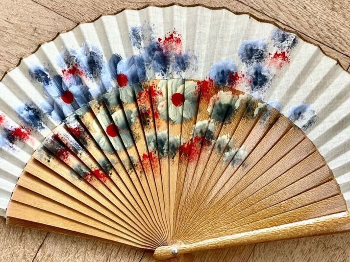 Tutte le decorazioni: Fächer aus den 50ger Jahren - HandMalerei – Nuovo (secondo la descrizione) da Schaffhausen venduto da NinaRicardo