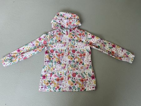 Windjacke Blumenmuster