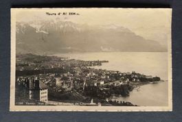 AK Vevey Vue generale et college de Chardonne
