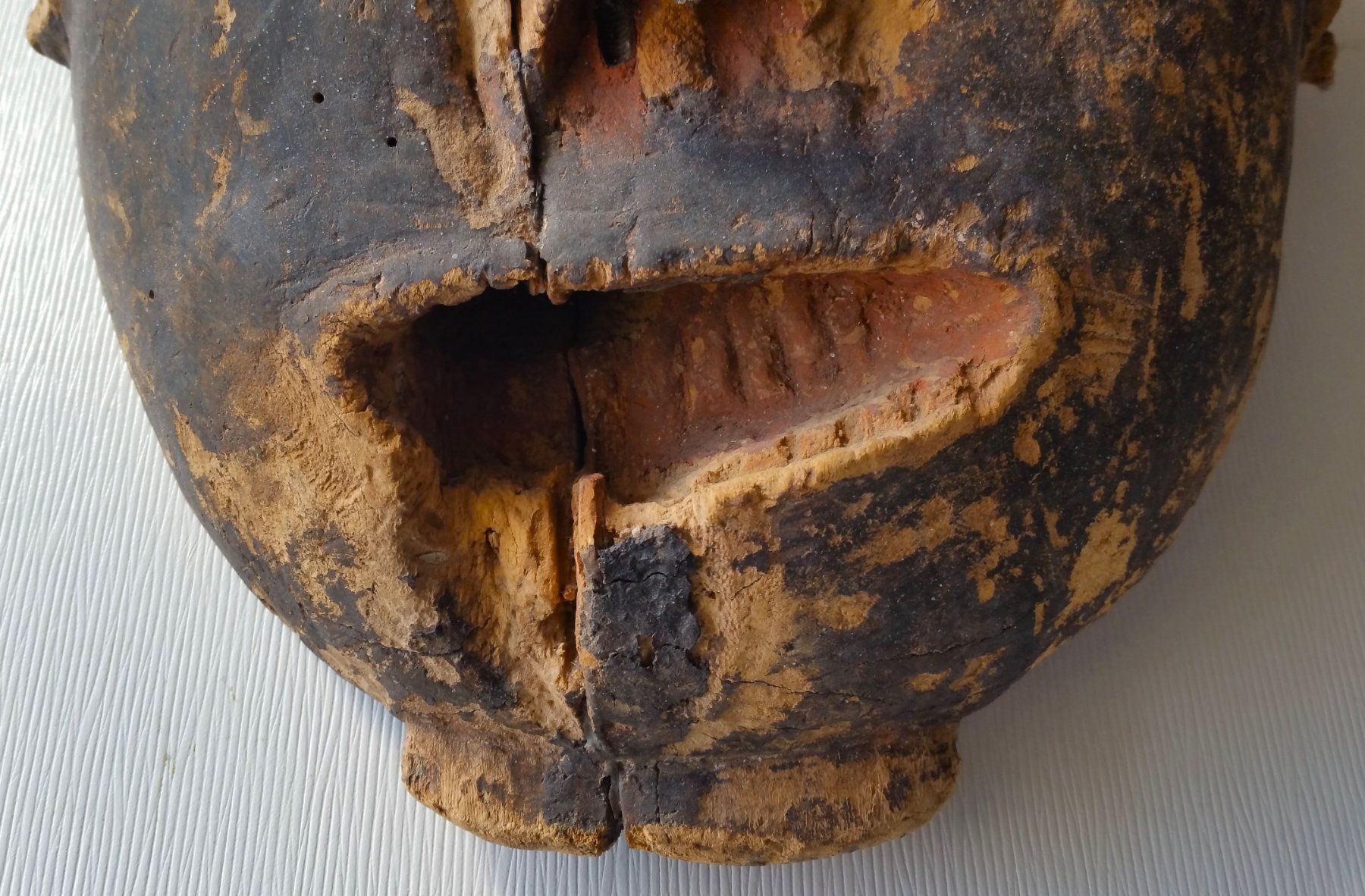 Internationale Kunst: Afrika: Mblo Portrait Maske, Holz 39cm hoch, 1930-70er-Jahre – Gebraucht aus Oberriet SG von Krishna111 1