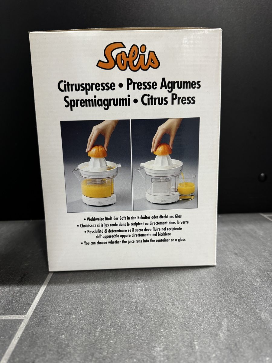 Solis Elettrodomestici da cucina: Solis Zitronenpresse – Nuovo e nell'imballaggio originale da Affeltrangen venduto da Fuelli03 1