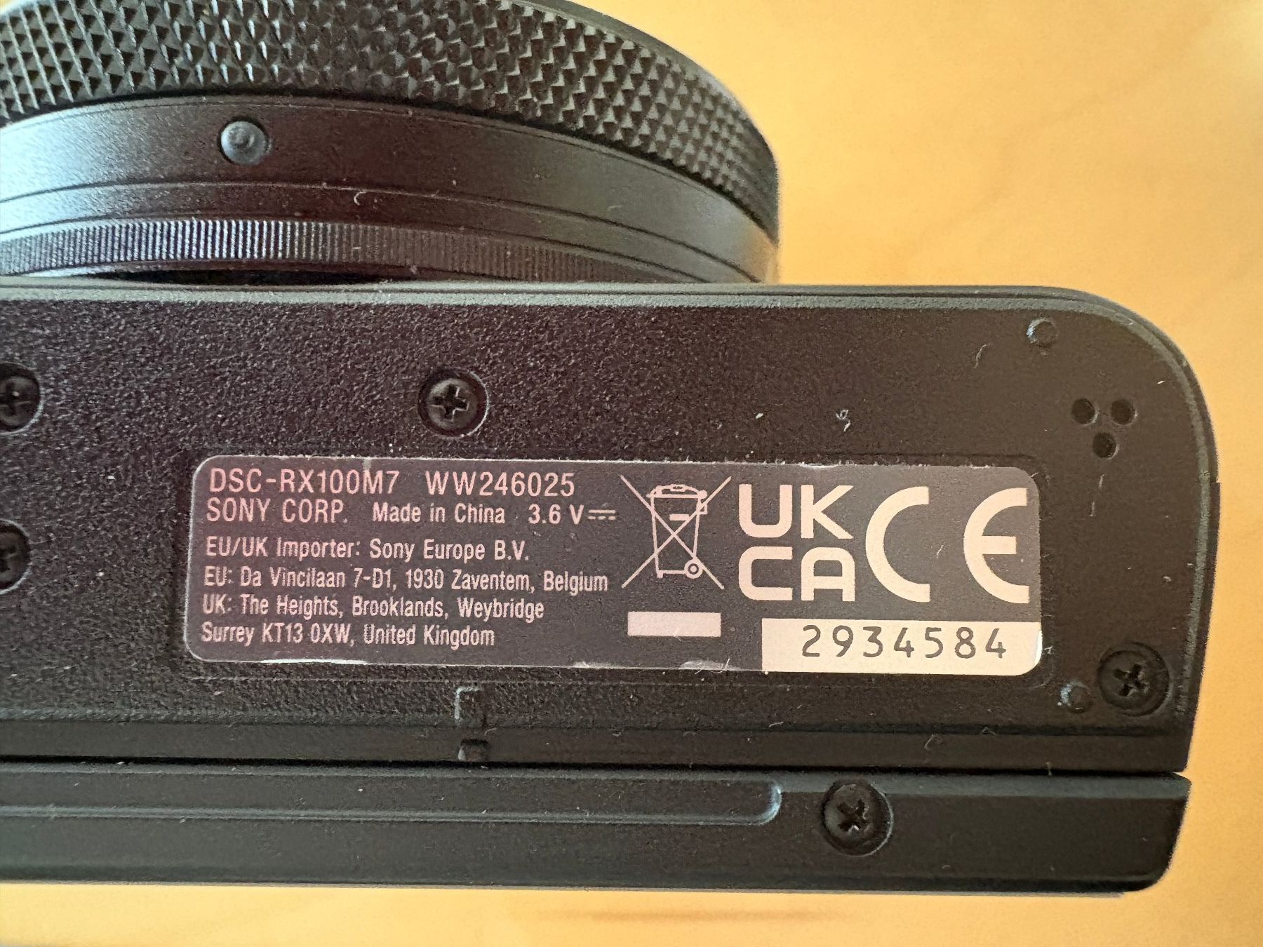 Sony Kamera: SONY DSC-RX100 Mark VII – Gebraucht aus Hinwil von Hadli 1