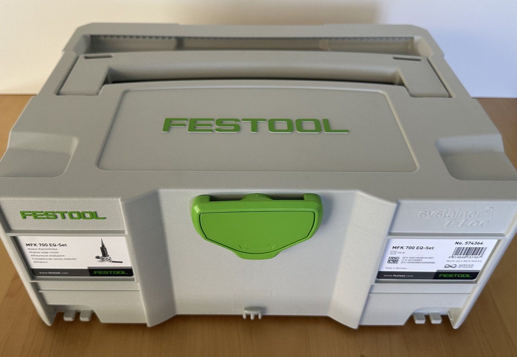 Festool Tous les outils: Festool - MFK 700 EQ-Set / Nr. 574364 / Modul-Kantenfräse – D'occasion à Dielsdorf par Empowered