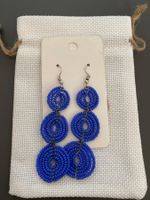 Boucles d'oreilles fait main en Tanzanie