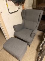 Ikea Strandmon mit Fussteil