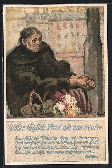 Cartoline postali: Zürich, Kriegsnotunterstützung, Unser  – Usato da Berlin venduto da bartko-reher