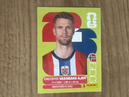 Panini FIFA WM 2026 Sticker Kristoffer Vassbakk Ajer NOR 5