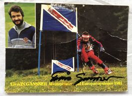 Orig. Autogramm - ERWIN GANSNER