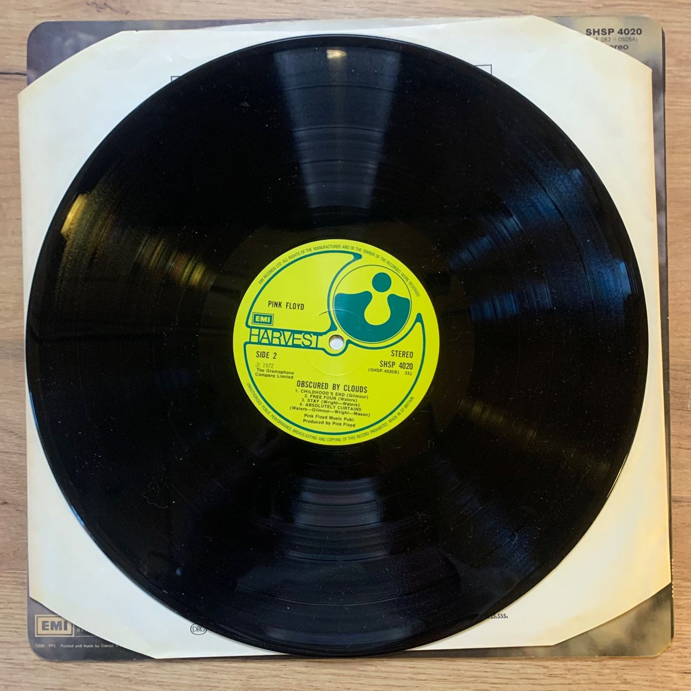 Schallplatten: PINK FLOYD - OBSCURED...RE UK 1973...VG/VG – Gebraucht aus Gals von Diskopatshop 3