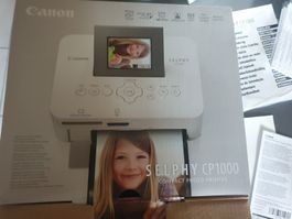 Canon SELPHY CP1000 Kompakter Fotodrucker Weiss neu
