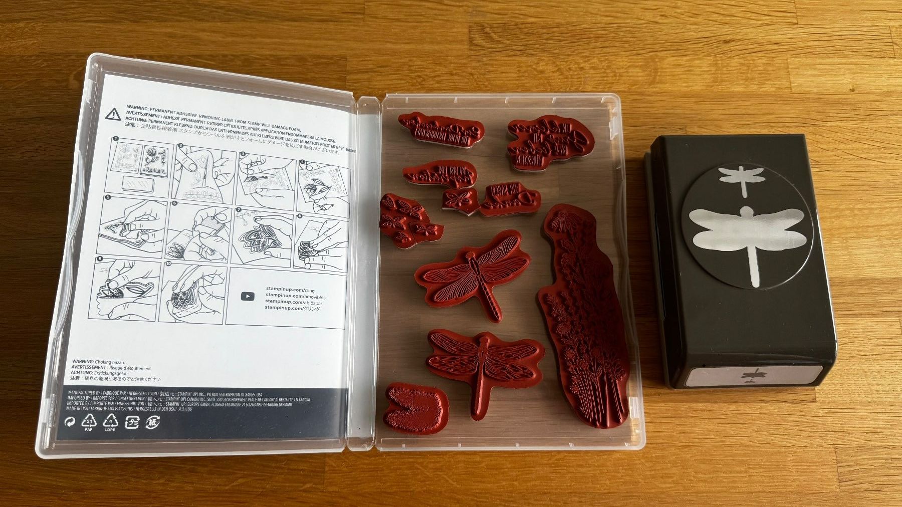 Stampin' up! Tampons: Stampin Up / Libellengarten / A – D'occasion à Neukirch (Egnach) par muolen 1