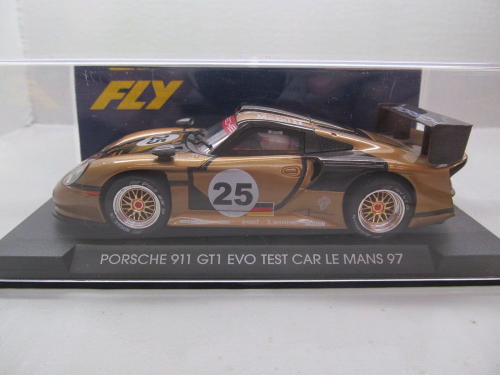 A35 Fly Porsche 911 GT1 3rd Place 24h Le Mans 1996, #26 1:32 Slot Car