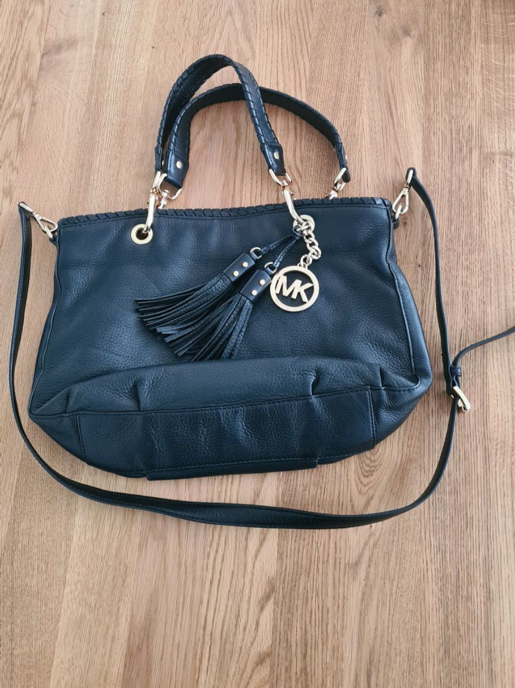 Michael Kors Borse da donna: Michael Kors Handtasche Schwarz Leder – Usato da Jona venduto da hen_7fyc 2