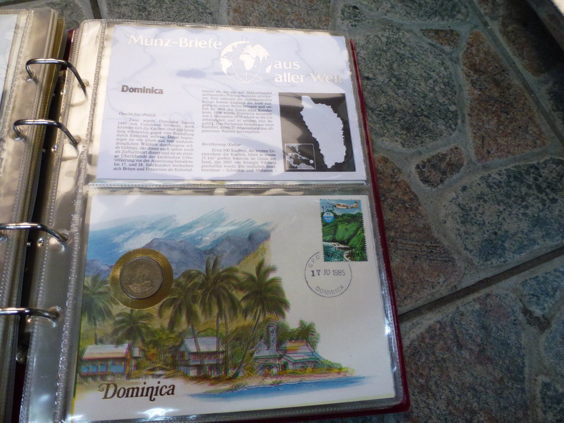 Tutti le monete: Münzbrief Dominica – Usato da Olten venduto da Disc-Verkauf