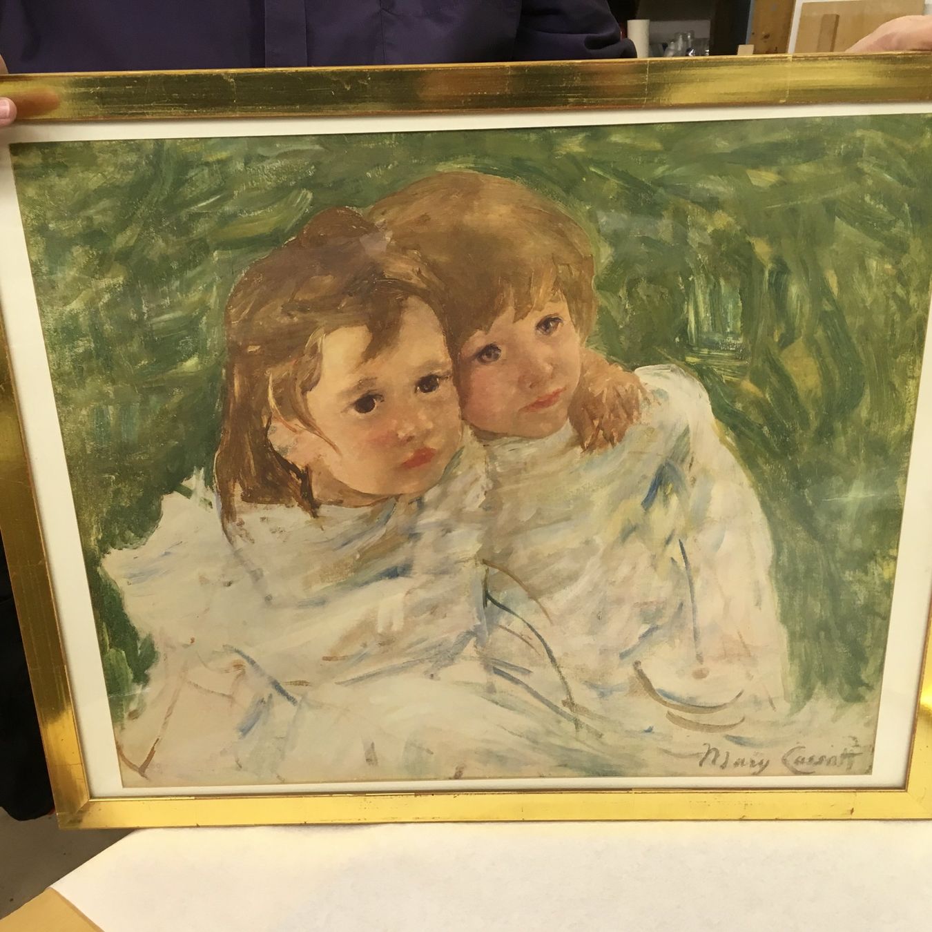 Dipinti: Mary Cassatt - hochwertiger Kunstdruck – Usato da Basel venduto da ekaeufer 2