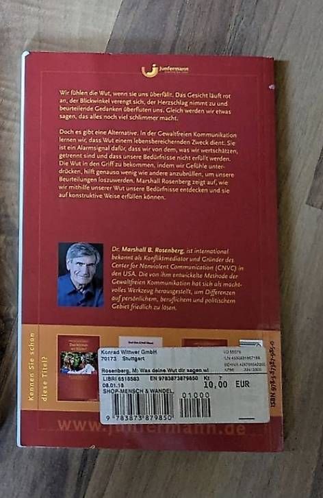 Libri: Was deine Wut dir sagen will – Usato da Rüeterswil venduto da Ostara90 1