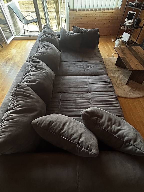 Divani: Couch / Big Sofa / Wohnlandschaft in Grau- /Anthrazit  – Usato da Schaffhausen venduto da jor_7dcl 1