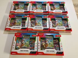 8 xPokemon First Partner Illustration Collection Ser. 2 🇬🇧