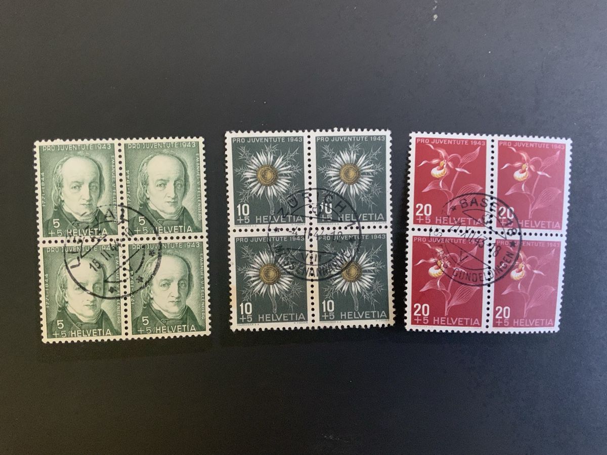 Alle Briefmarken: Juventute Briefmarken – Gebraucht aus Binningen von chr_cr5n