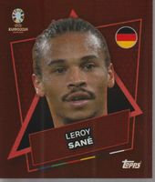 EURO 2024 Topps sticker Star Player Foil LEROY SANE Ger SP