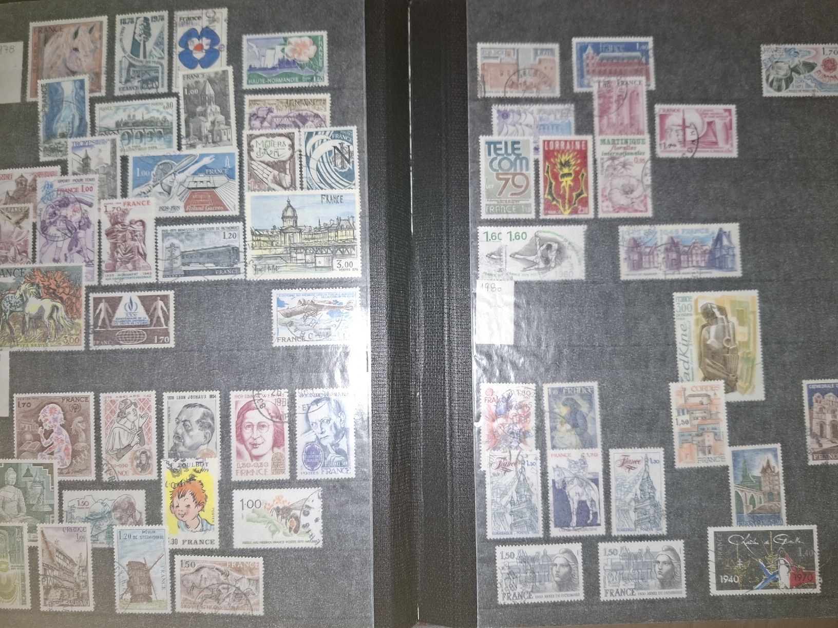 Tutti i francobolli: Briefmarkensammlung Frankreich eher Dubletten  – Usato da Balgach venduto da SIMEON27 5
