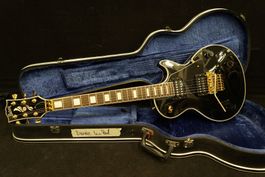 Burny RLC-105S Sustainer with Floyd Rose - Black - Case